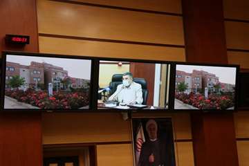 برگزاری ستاد مشترک استانی و دانشگاهی مبارزه با کرونا ویروس با حضور معاون کل وزیر بهداشت 99.02.19 